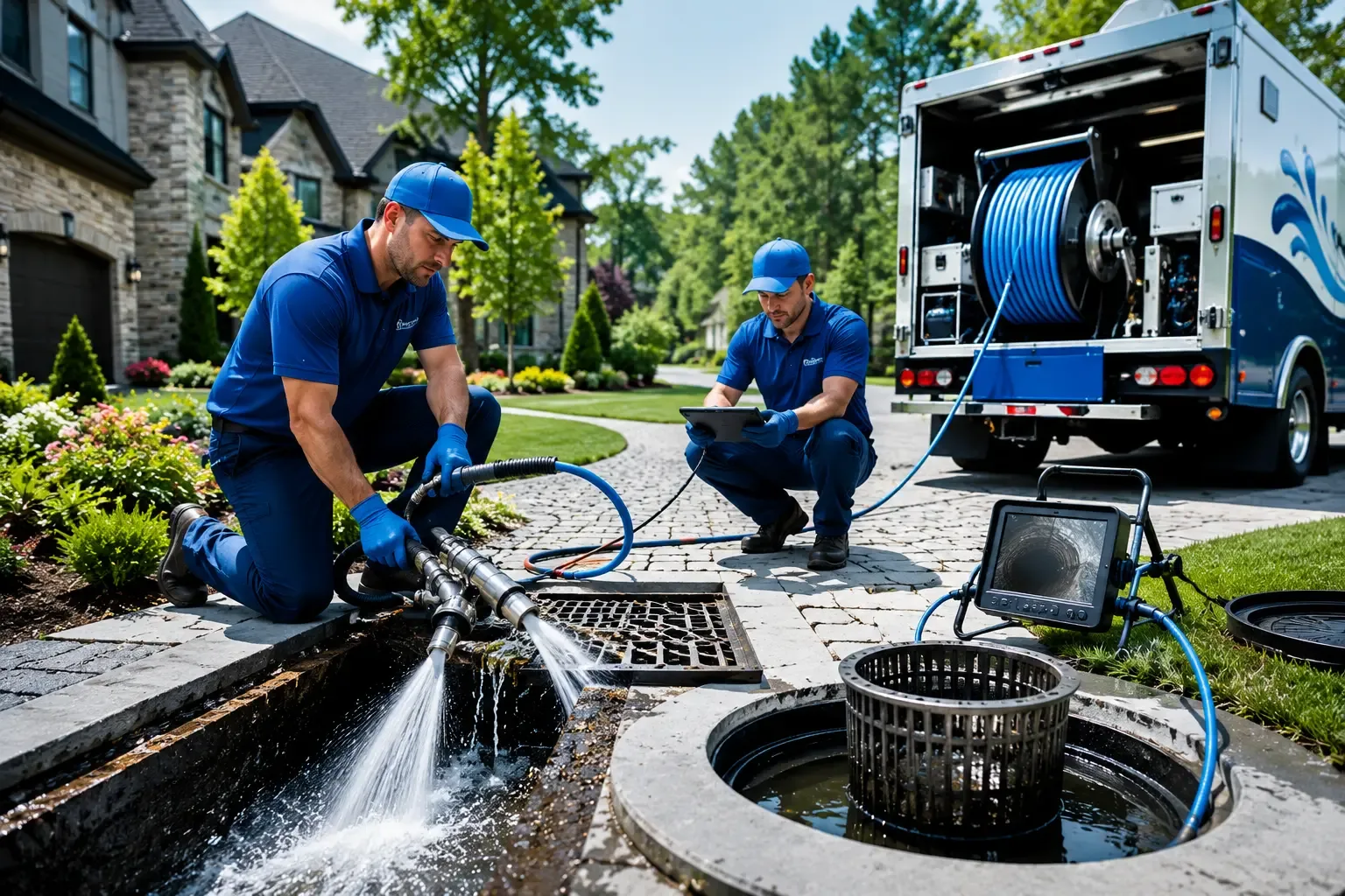 Local outdoor drain cleaning professionals in Clinton, KY