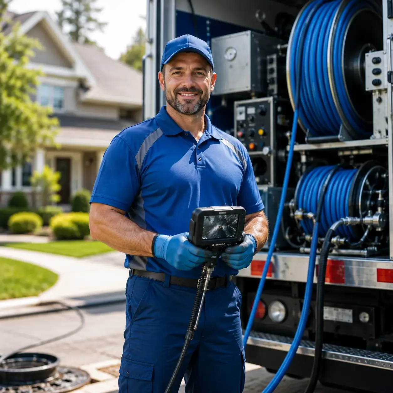 Local outdoor drain cleaning specialists in Clinton, KY